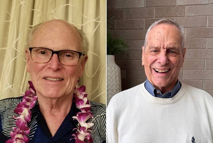 Bruce Barton(left), Dave Veerman (right)